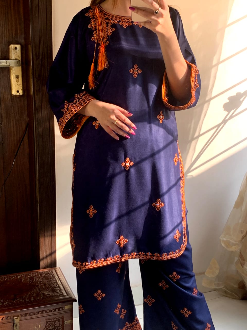 Gul-Rang (Stitched 2 Pcs)