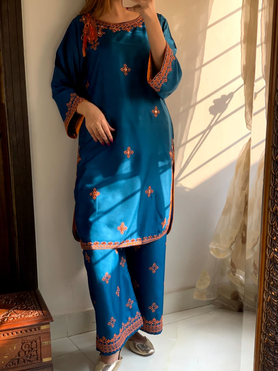 Gul-Rang (Stitched 2 Pcs)