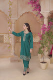 Embroidered Sapphire Look DHANK 2pc Stitched Suit