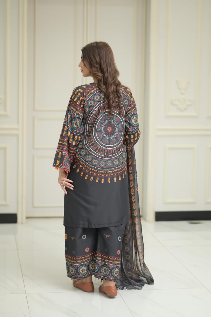 MATAKA Mirror Work 2pc Dresses